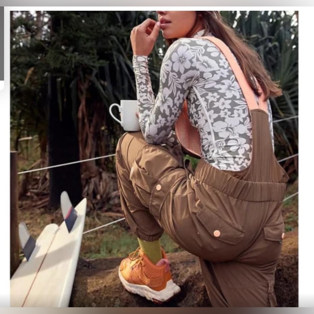 NWOT Free People Morning Meadow Jumpsuit - Picture 6 of 12